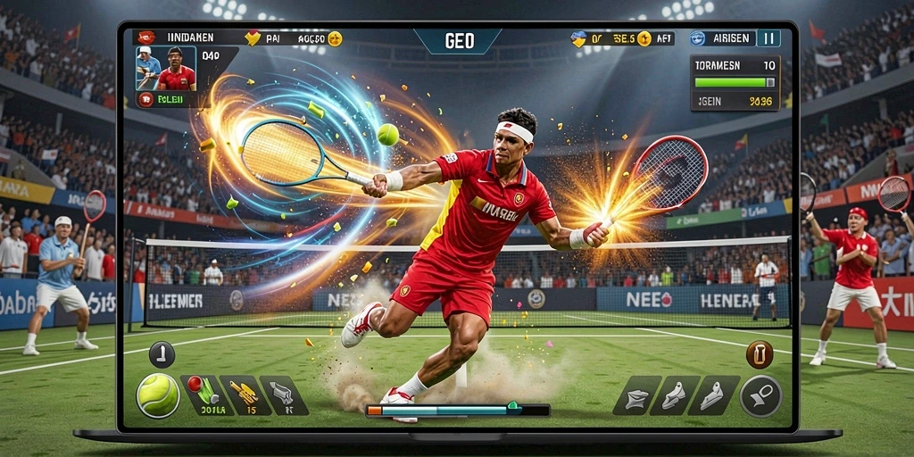 lgoace - Salah satu level menantang yang penuh rintangan.